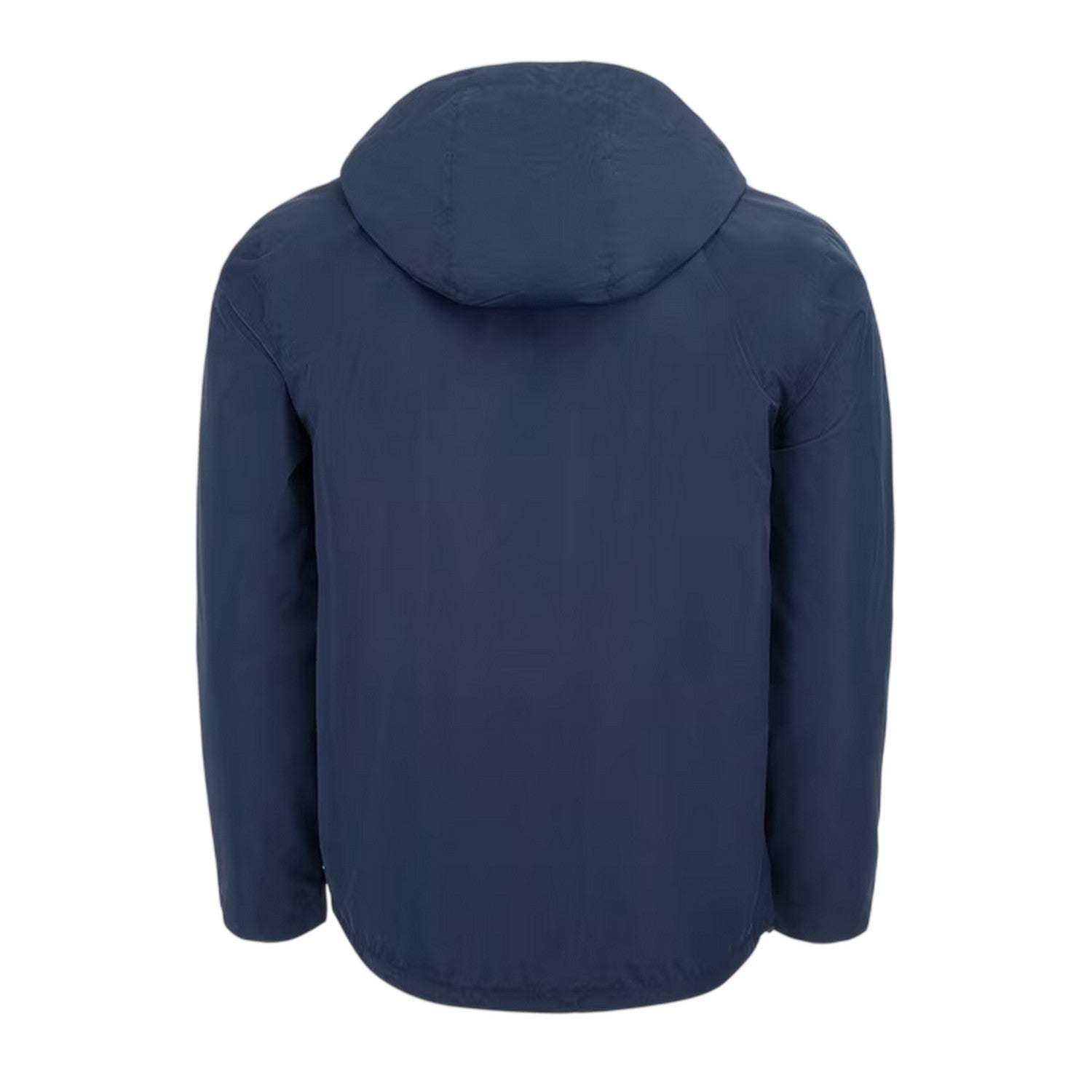 Navy - Back - Donnay Mens Lightweight Hooded Jacket