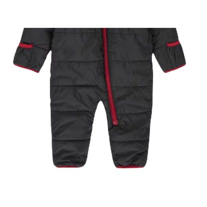 Black - Side - Nike Baby Air Jordan Hooded Jumpsuit