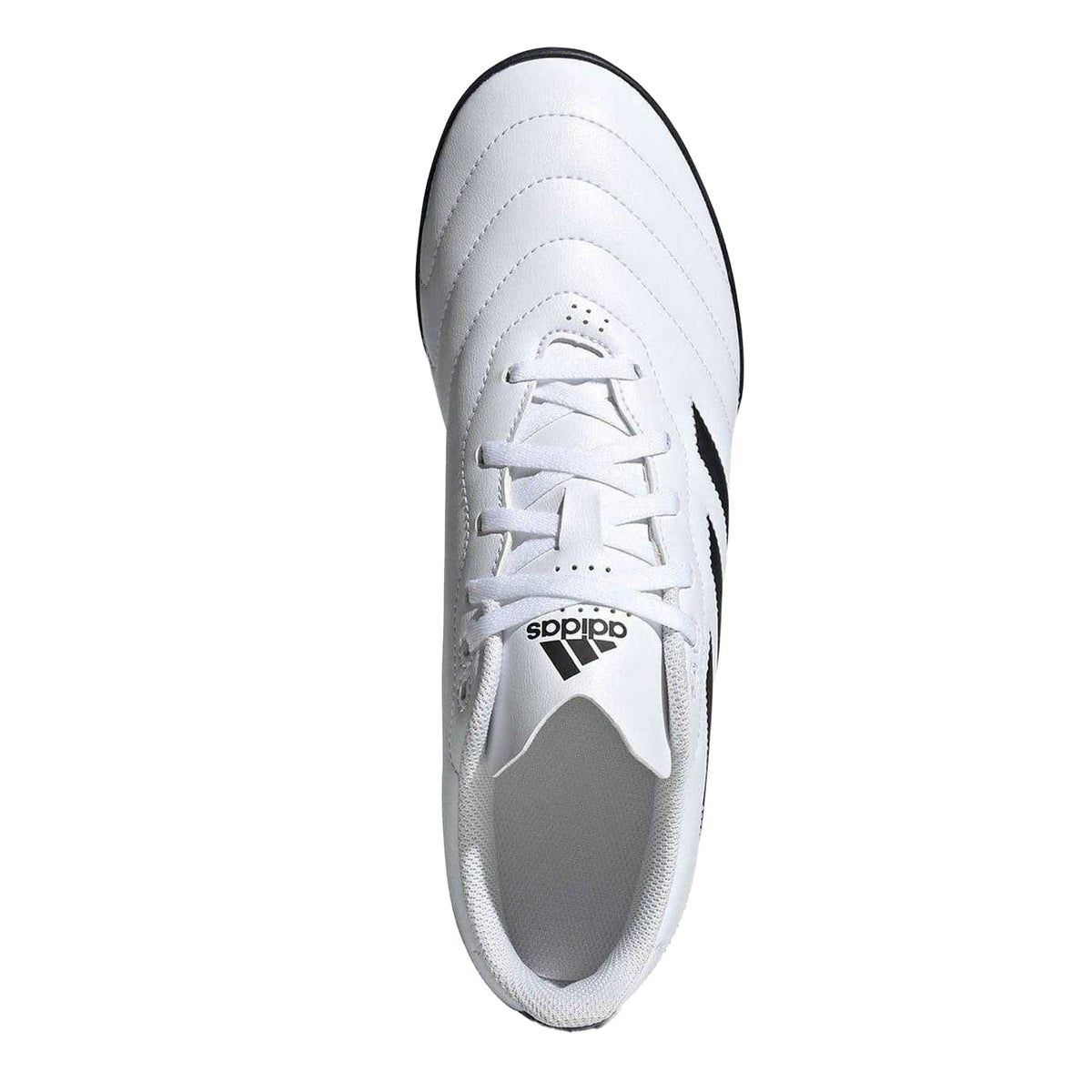 White-Black - Lifestyle - Adidas Mens Goletto VIII 3 Stripes Leather Artificial Ground Football Boots