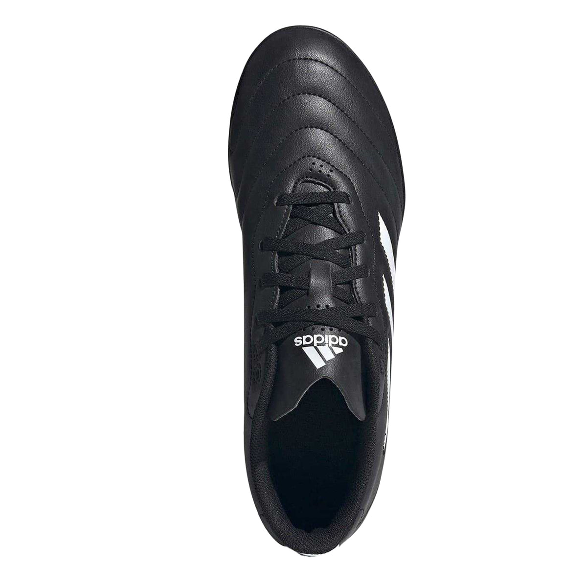 Black-White - Lifestyle - Adidas Mens Goletto VIII 3 Stripes Leather Artificial Ground Football Boots