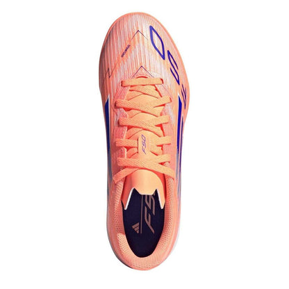 Orange-Blue - Lifestyle - Adidas Childrens-Kids F50 League Football Boots