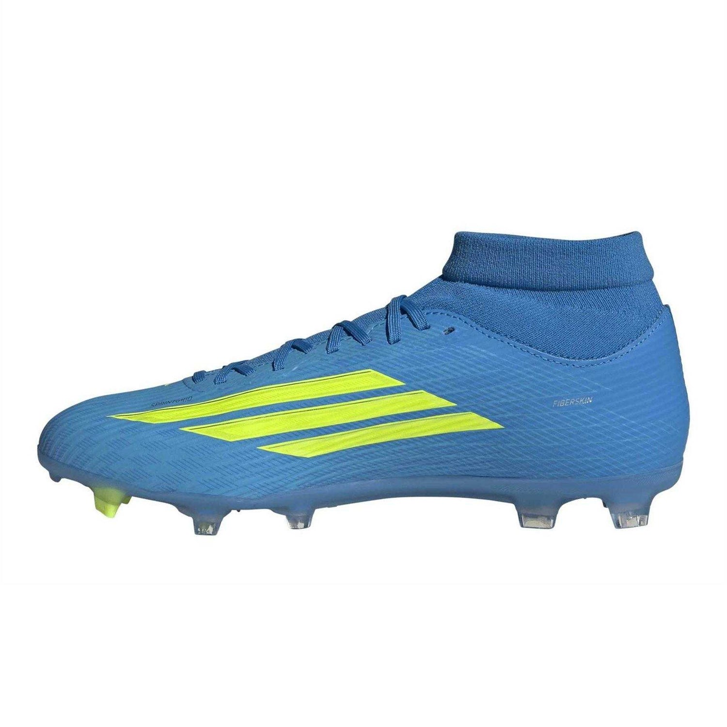 Blue-Yellow - Lifestyle - Adidas Mens League Print Firm Ground Football Boots