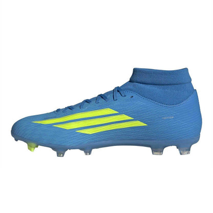 Blue-Yellow - Lifestyle - Adidas Mens League Print Firm Ground Football Boots