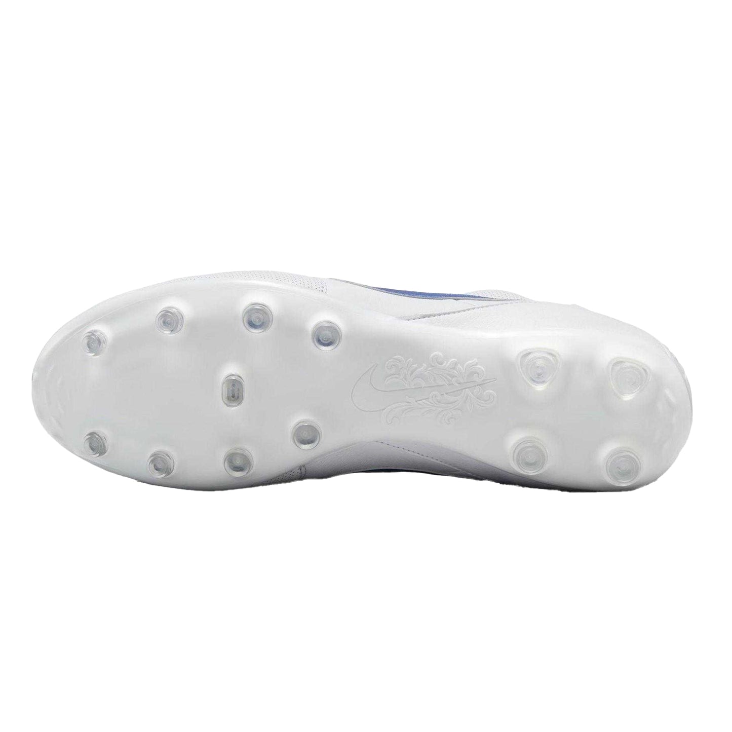 White-Blue - Lifestyle - Nike Mens Premier 3 Classic Leather Firm Ground Football Boots