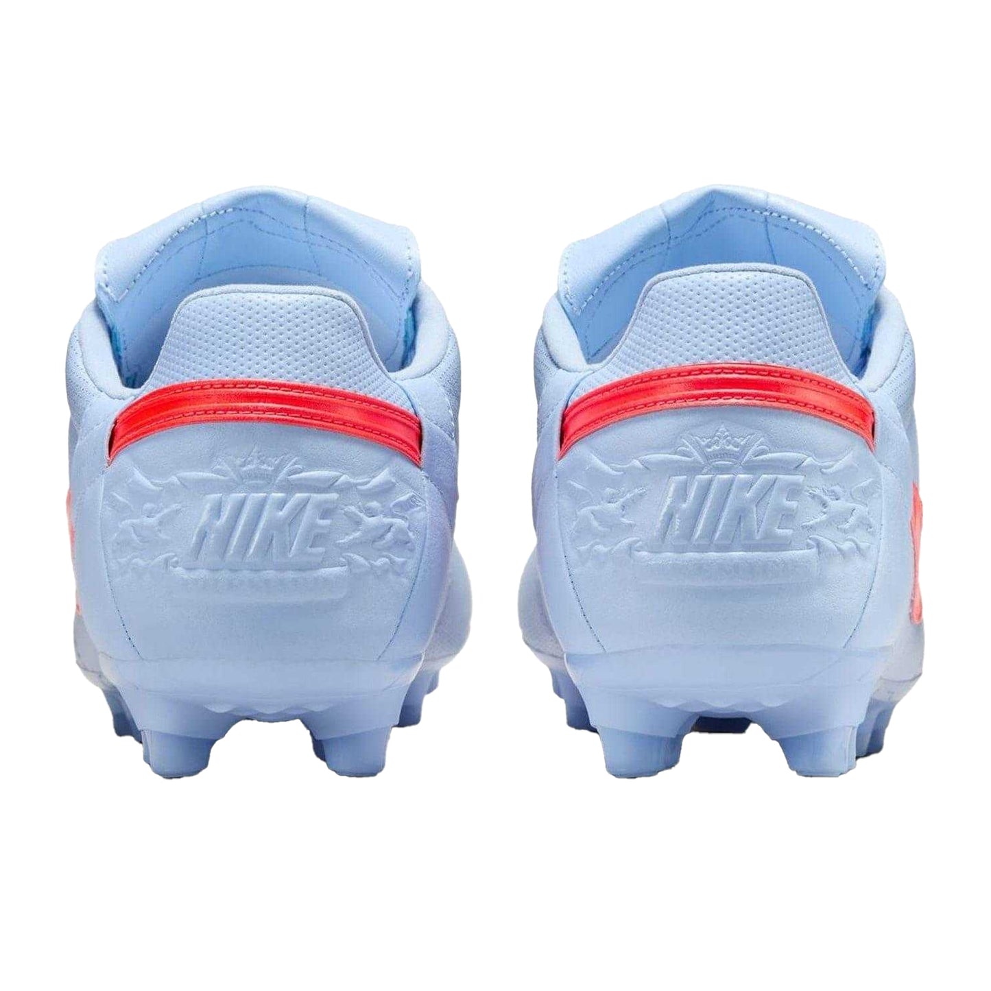 Blue-Purple - Back - Nike Mens Premier 3 Classic Leather Firm Ground Football Boots