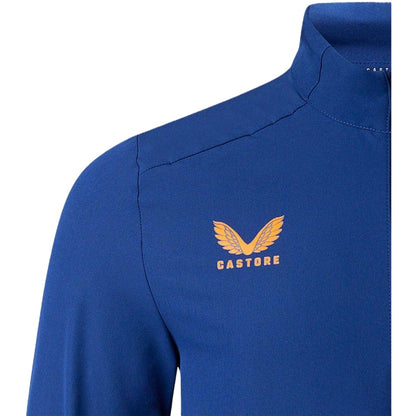 Lapis Blue - Side - Castore Womens-Ladies CR Flamengo Anorak