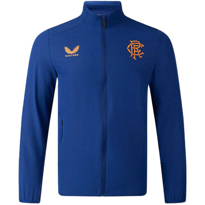 Lapis Blue - Front - Castore Womens-Ladies CR Flamengo Anorak
