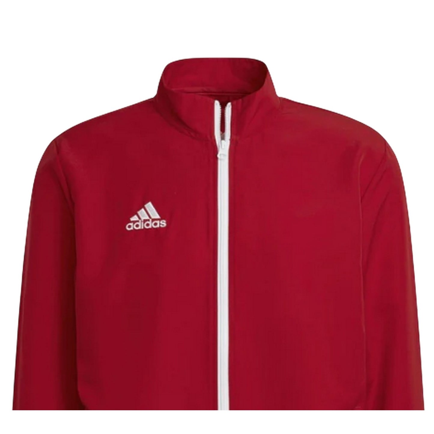 Team Power Red - Back - Adidas Mens Entrada 22 Full Zip Track Jacket