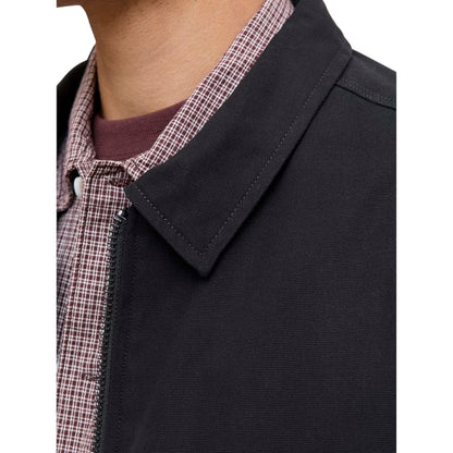 Black - Lifestyle - Jack And Jones Mens Plain Cotton Jacket
