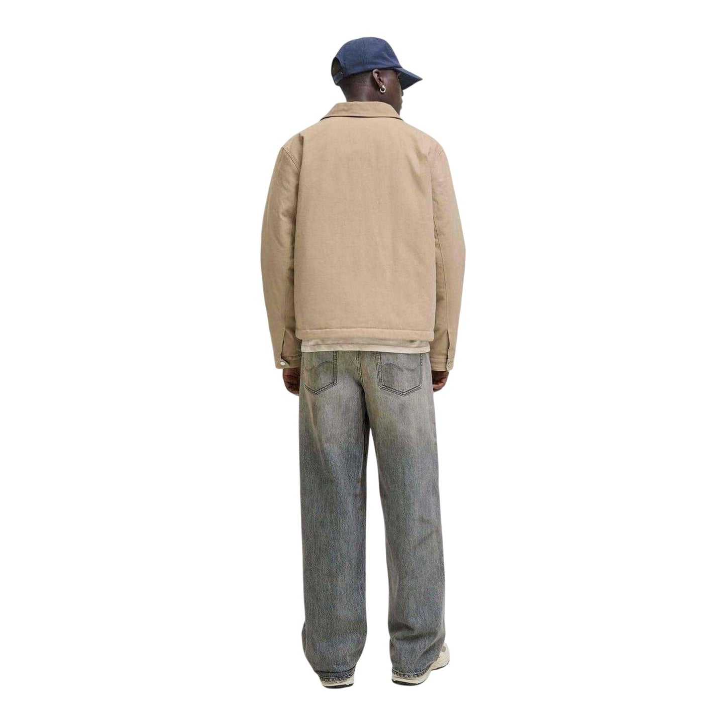 Crockery - Back - Jack And Jones Mens Plain Cotton Jacket