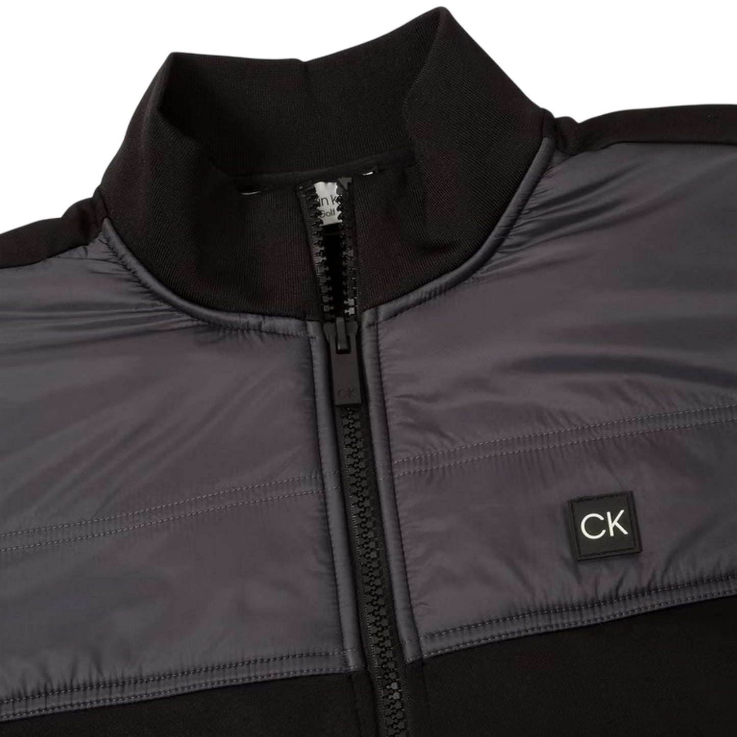 Black - Side - Calvin Klein Mens Regular Hybrid Jacket
