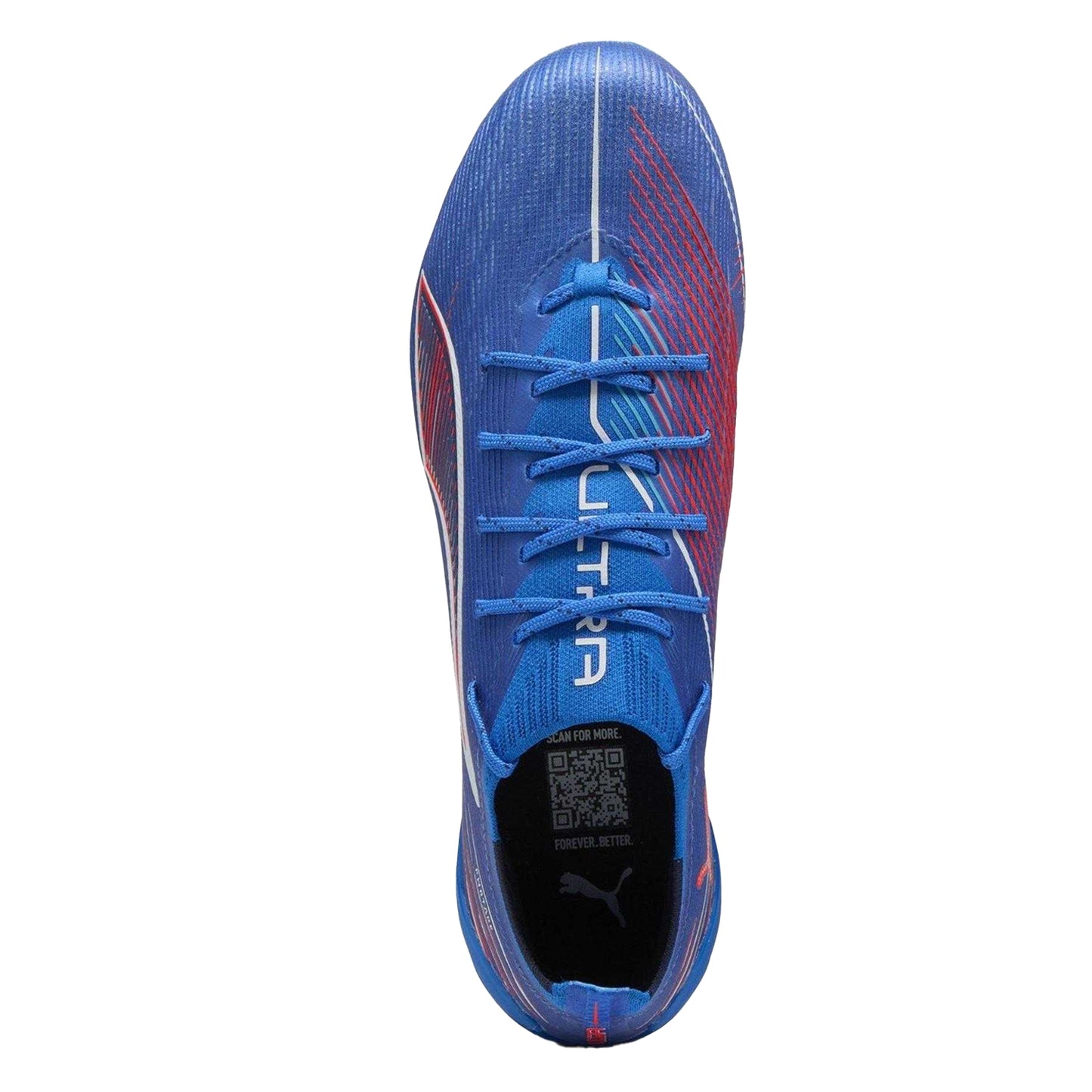 Blue-White - Side - Puma Mens Ultra 5 Ultimate Firm Ground Football Boots
