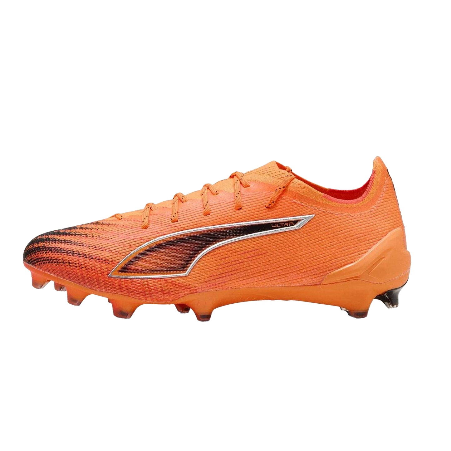 Orange-Black - Back - Puma Mens Ultra 5 Ultimate Firm Ground Football Boots