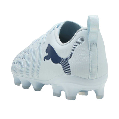 Ice Blue - Back - Puma Boys Future 9 Play Firm Ground Football Boots