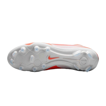 Red-White - Lifestyle - Nike Mens Tiempo Legend 10 Leather Firm Ground Football Boots