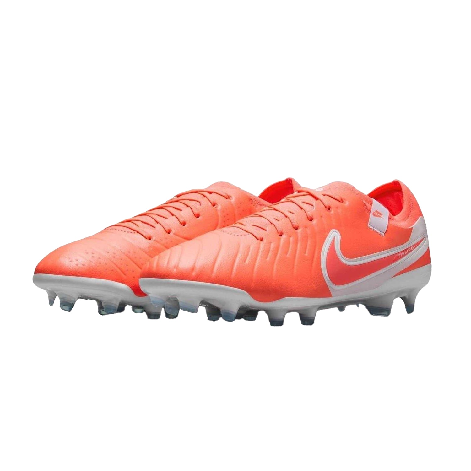 Red-White - Pack Shot - Nike Mens Tiempo Legend 10 Leather Firm Ground Football Boots