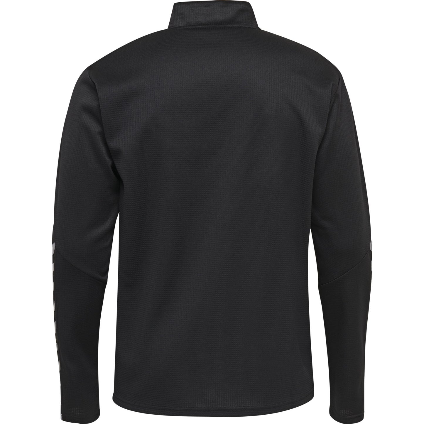 Black - Back - Hummel Childrens-Kids Authentic Quarter Zip Sweatshirt