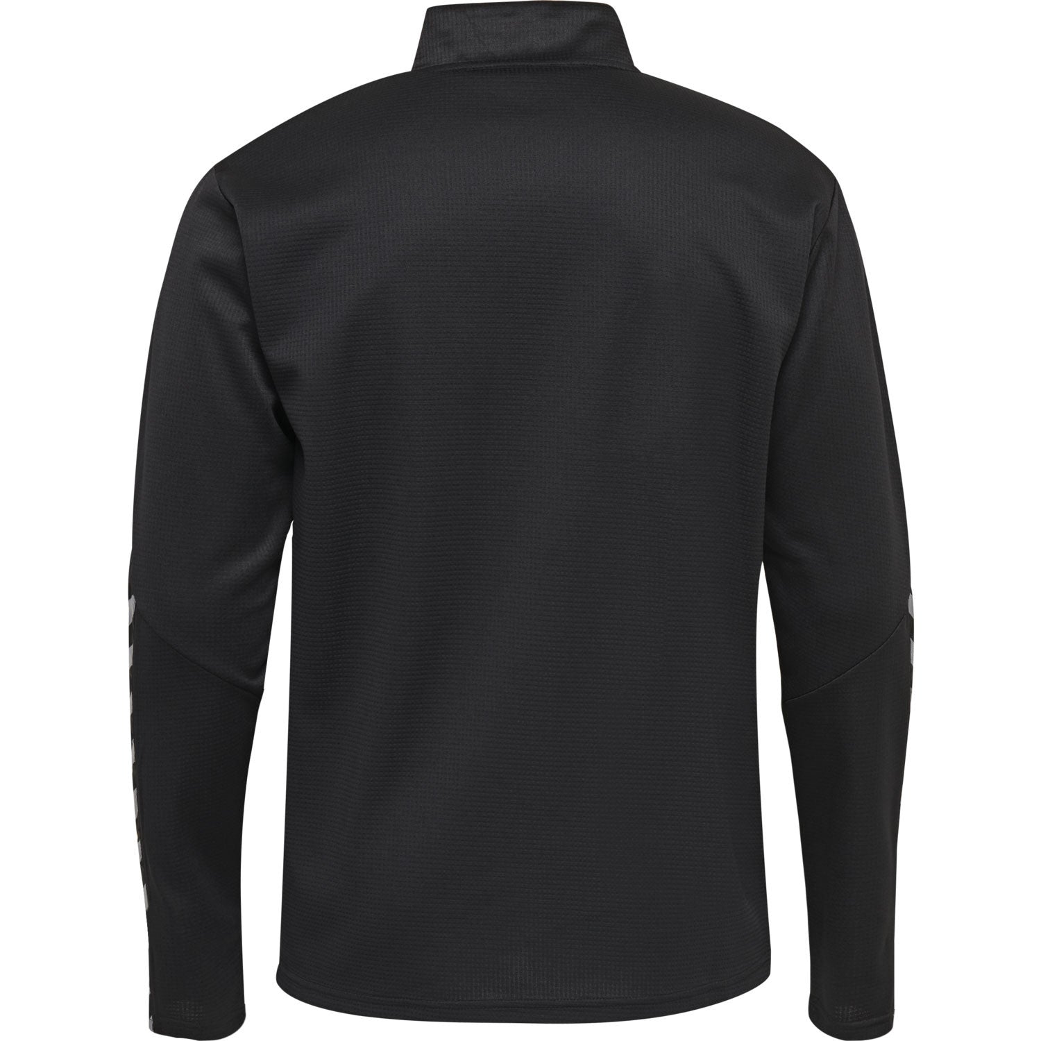 Black - Back - Hummel Childrens-Kids Authentic Quarter Zip Sweatshirt