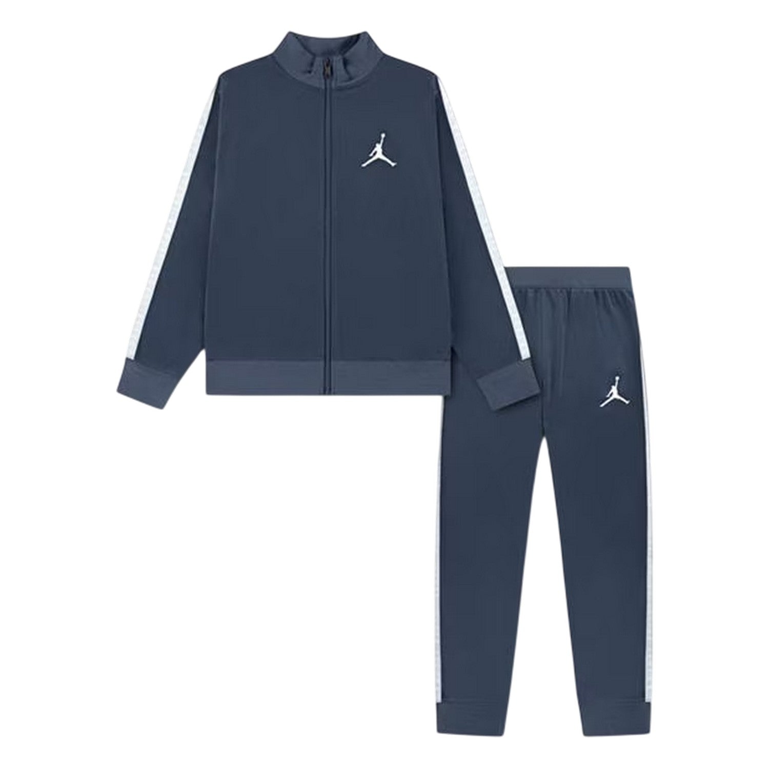 Blue - Front - Nike Childrens-Kids Air Jordan Tape Long-Sleeved Tracksuit