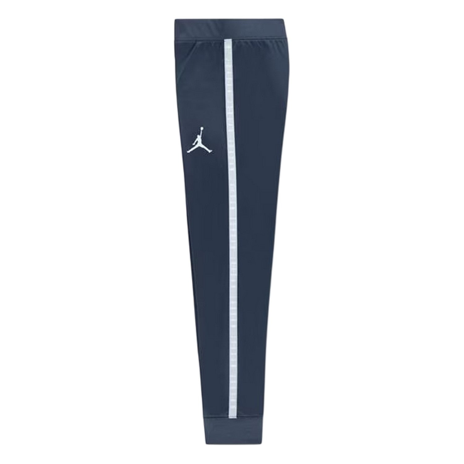 Blue - Side - Nike Childrens-Kids Air Jordan Tape Long-Sleeved Tracksuit