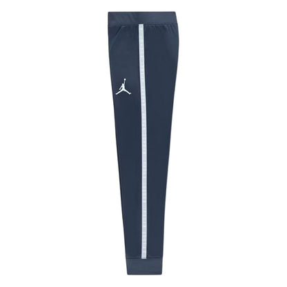 Blue - Side - Nike Childrens-Kids Air Jordan Tape Long-Sleeved Tracksuit