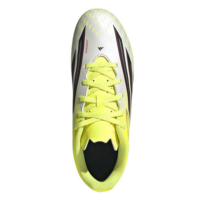 Solar Yellow - Lifestyle - Adidas Childrens-Kids F50 Messi Club Firm Ground Football Boots