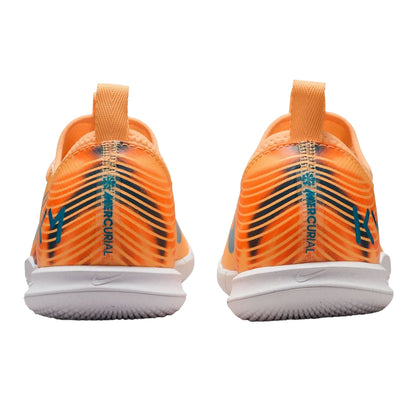Orange-Melon - Back - Nike Childrens-Kids Zoom Mercurial Vapor 16 Football Boots