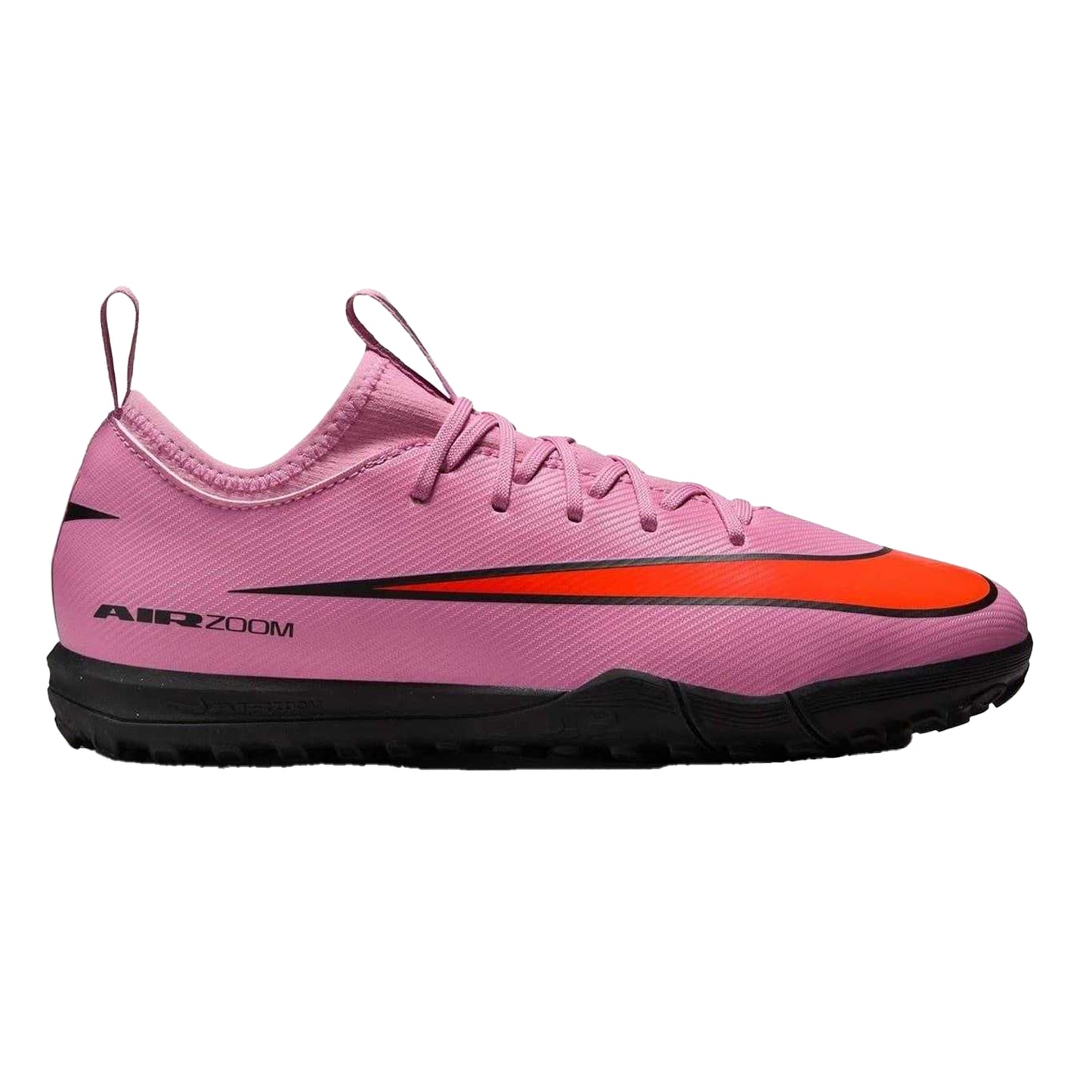 Pink-Black - Front - Nike Childrens-Kids Zoom Mercurial Vapor 16 Football Boots
