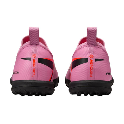 Pink-Black - Back - Nike Childrens-Kids Zoom Mercurial Vapor 16 Football Boots