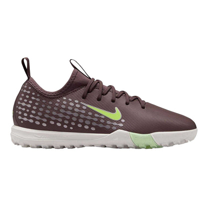 Plum Pink-Silver Pink - Front - Nike Childrens-Kids Zoom Mercurial Vapor 16 Football Boots
