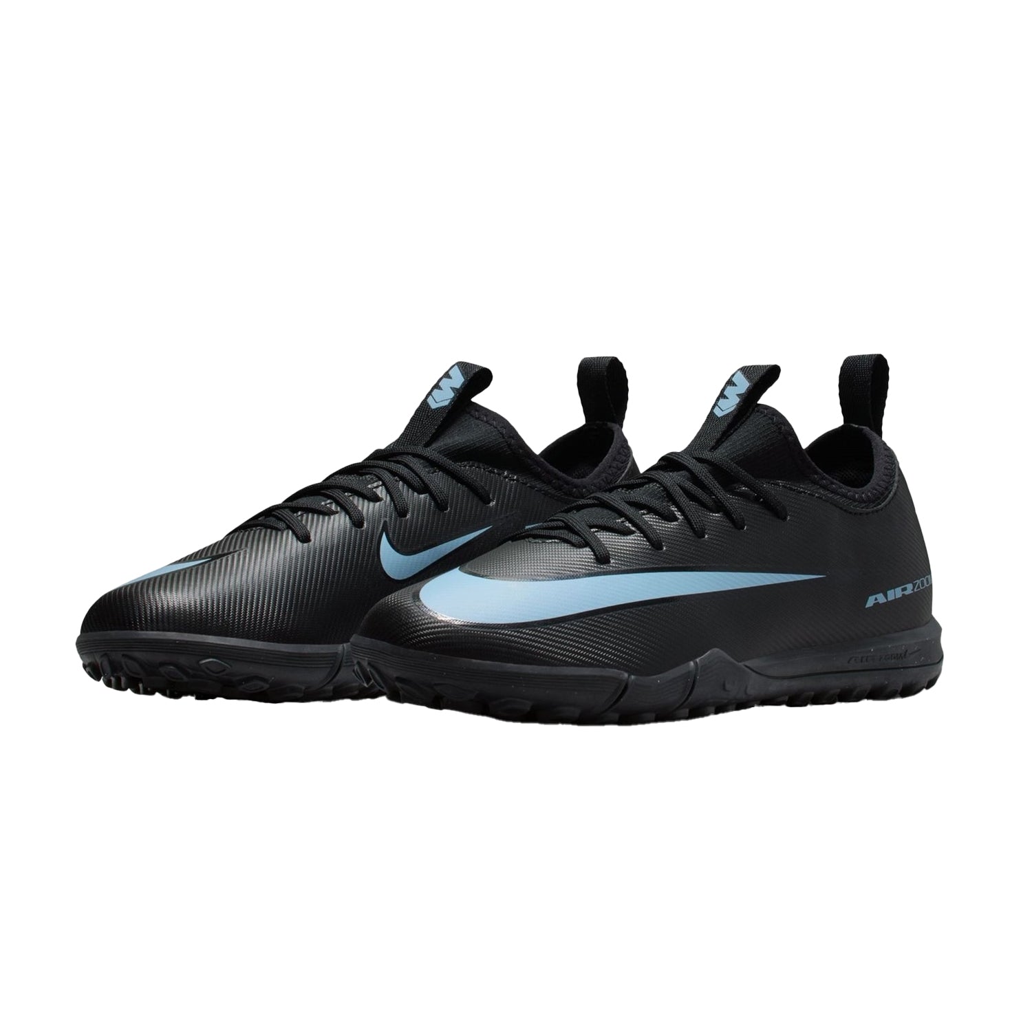 Black-Blue - Pack Shot - Nike Childrens-Kids Zoom Mercurial Vapor 16 Football Boots