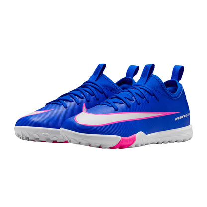 Blue-White-Pink - Pack Shot - Nike Childrens-Kids Zoom Mercurial Vapor 16 Football Boots