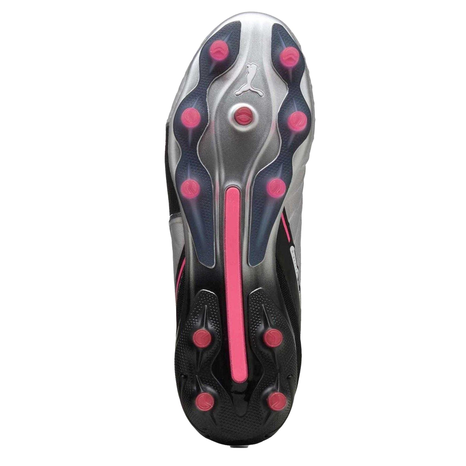 Silver-Black - Lifestyle - Puma Womens-Ladies King Ultimate Firm Ground Football Boots