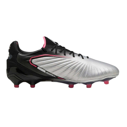 Silver-Black - Front - Puma Womens-Ladies King Ultimate Firm Ground Football Boots