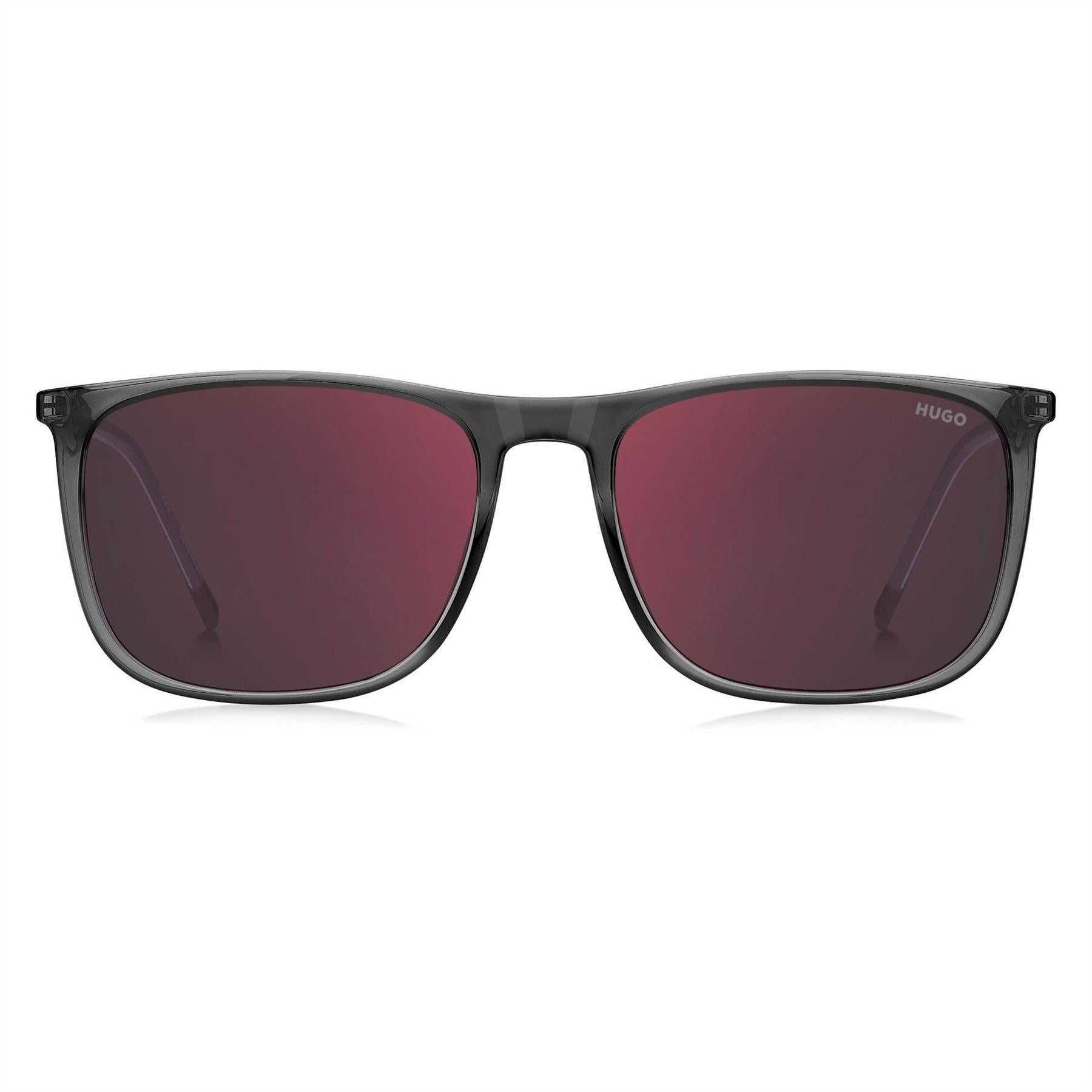 Dark Grey - Back - Hugo Unisex Adult Round Sunglasses