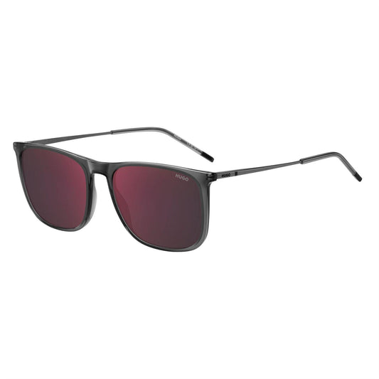 Dark Grey - Front - Hugo Unisex Adult Round Sunglasses