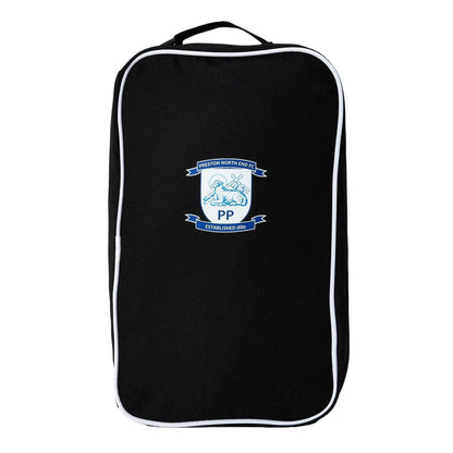 Black-White - Front - Castore Preston North End Boot Bag