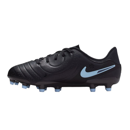 Black - Side - Nike Childrens-Kids Tiempo Legend 10 Firm Ground Football Boots