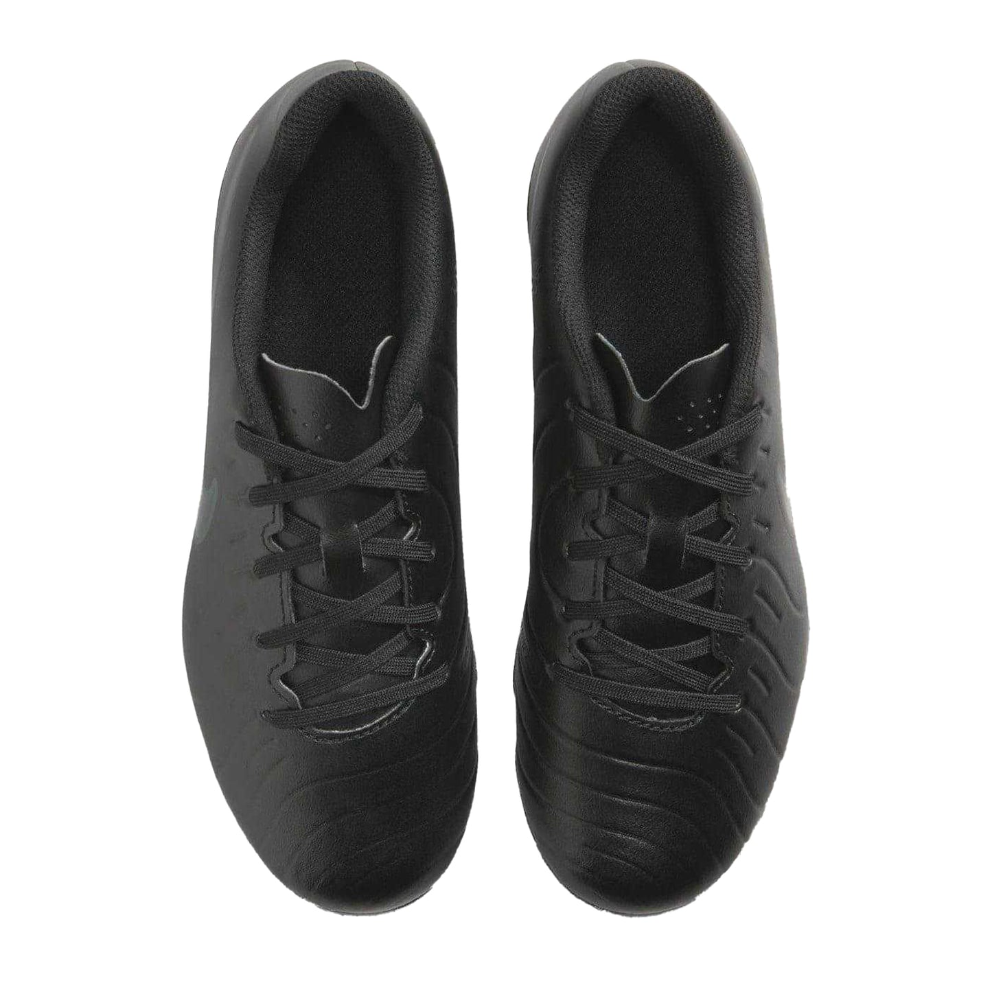 Black-Green - Side - Nike Childrens-Kids Tiempo Legend 10 Firm Ground Football Boots