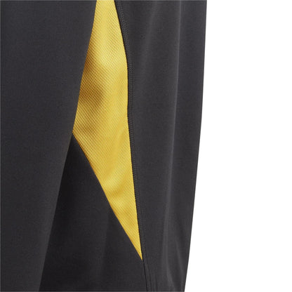 Black - Pack Shot - Jamaica Childrens-Kids Adidas Colour Block Tracksuit Top