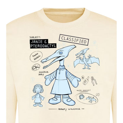 White - Side - Toy Story Mens Character Sweatshirt