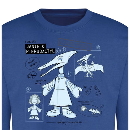 Blue - Side - Toy Story Mens Character Sweatshirt