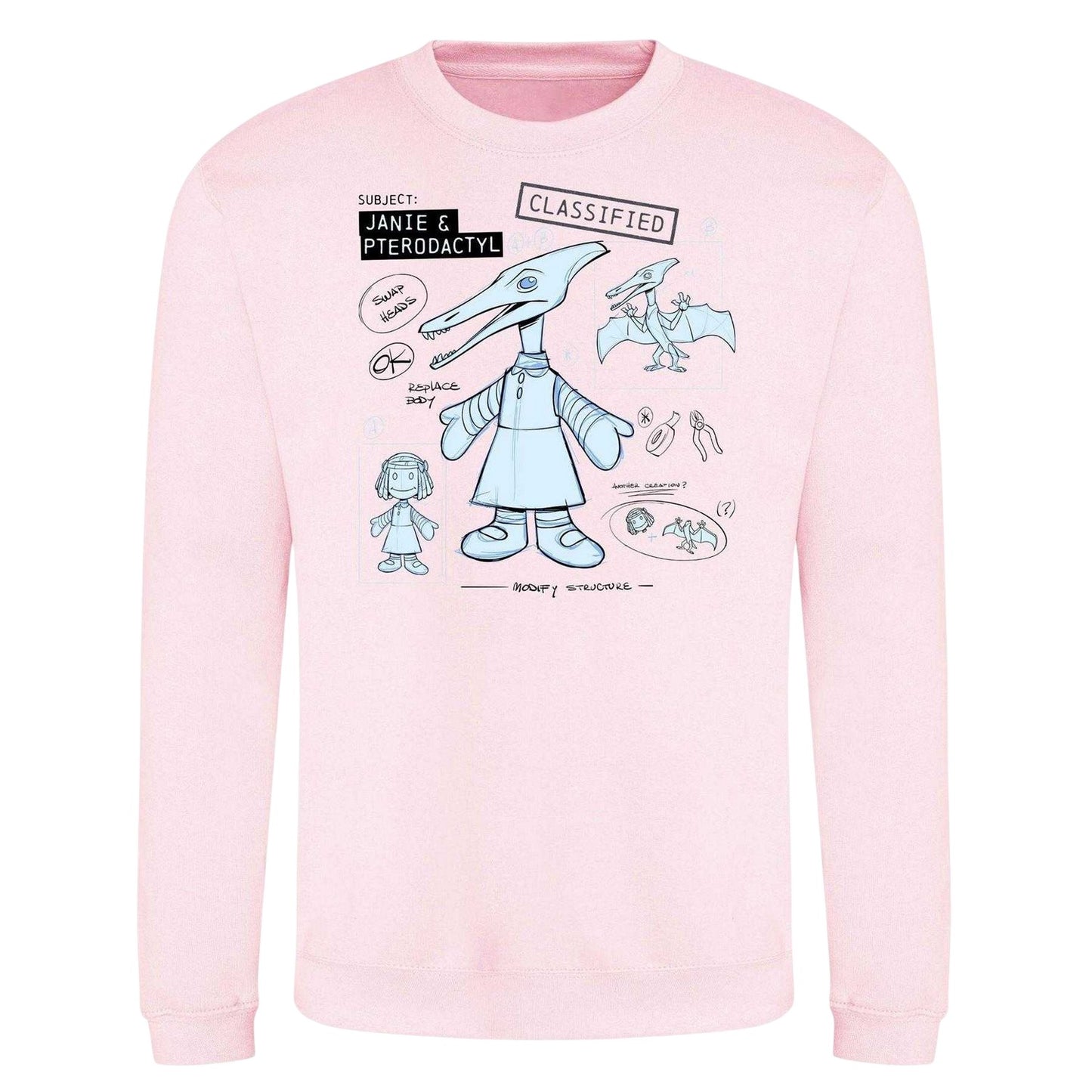 Pink - Front - Toy Story Mens Character Sweatshirt