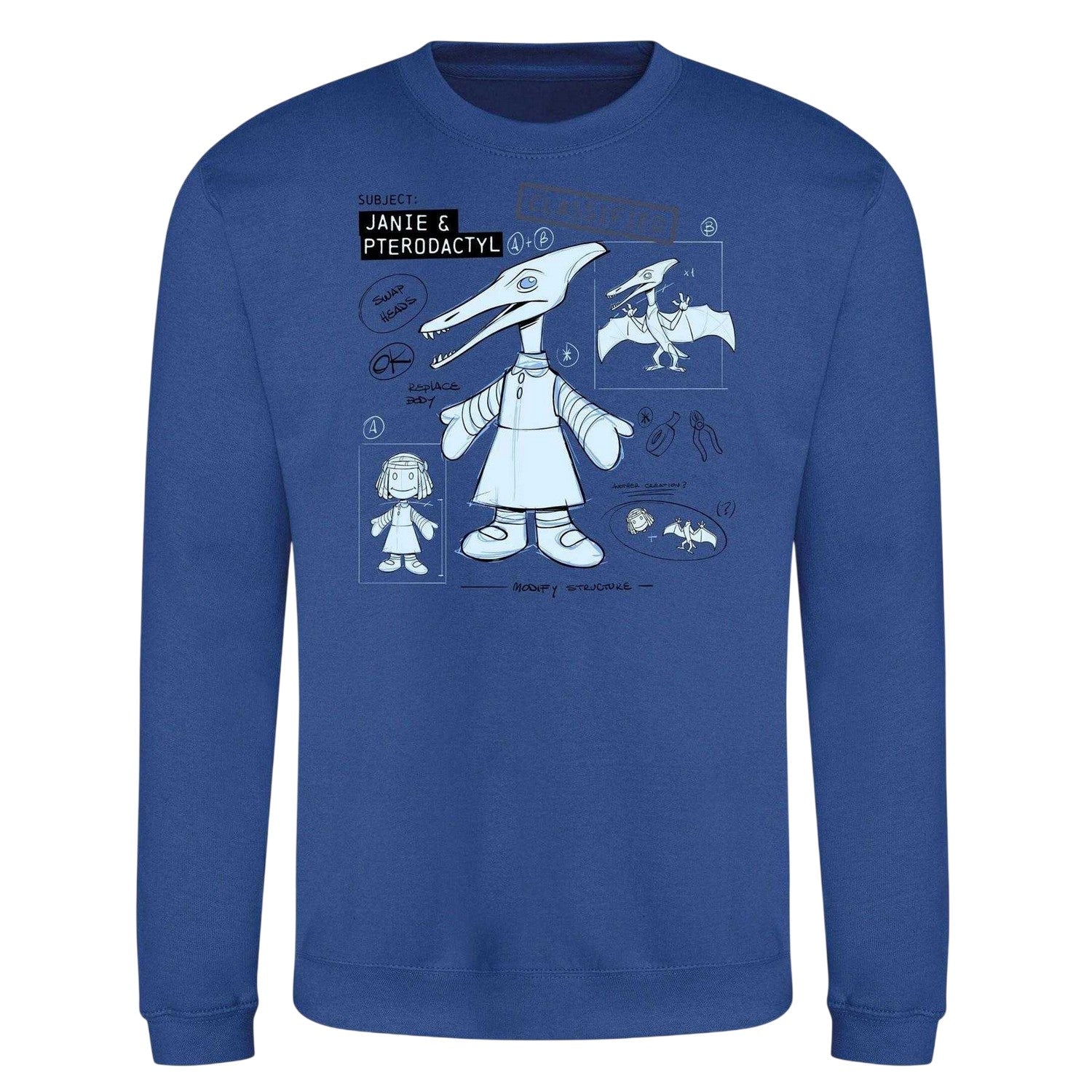 Blue - Front - Toy Story Mens Character Sweatshirt
