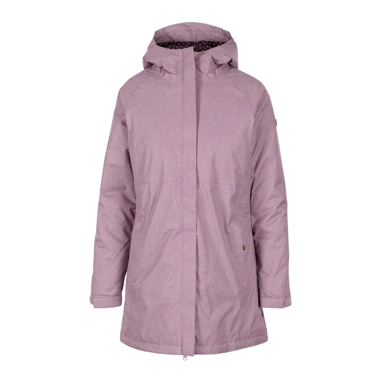 Rose - Front - Trespass Womens-Ladies Padded Waterproof Jacket