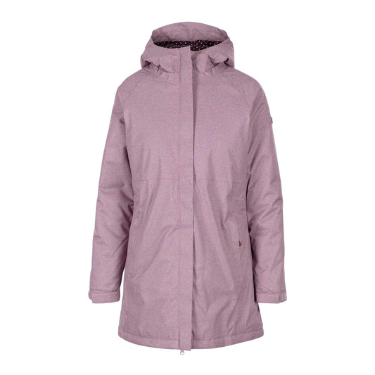 Rose - Front - Trespass Womens-Ladies Padded Waterproof Jacket