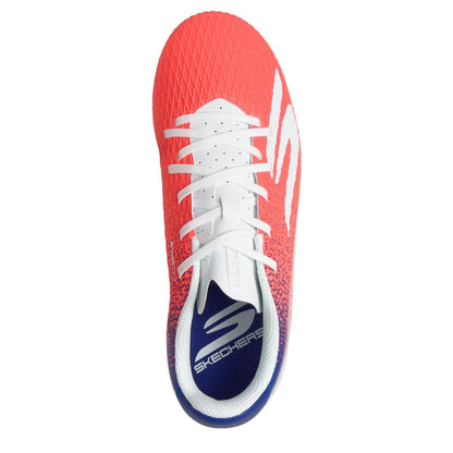 Blue-Pink - Lifestyle - Skechers Childrens-Kids Pro Firm Ground Football Boots
