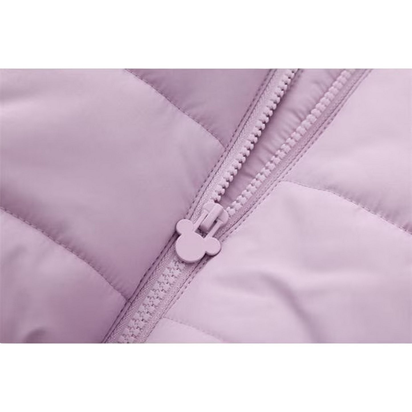 Pink - Side - Disney Childrens-Kids Mickey Mouse Puffer Jacket