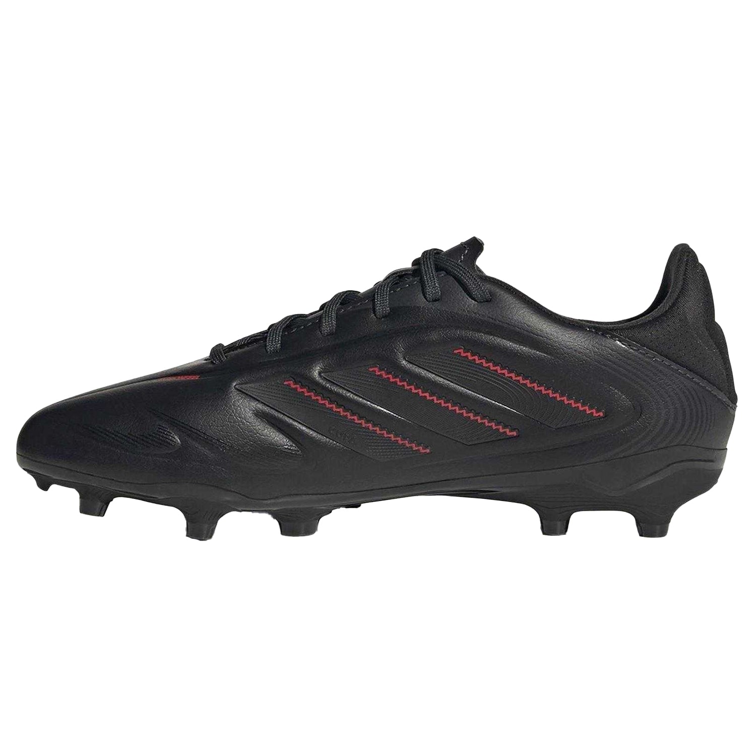 Black-Carbon - Side - Adidas Childrens-Kids Copa Pure 3 League Firm Ground Football Boots