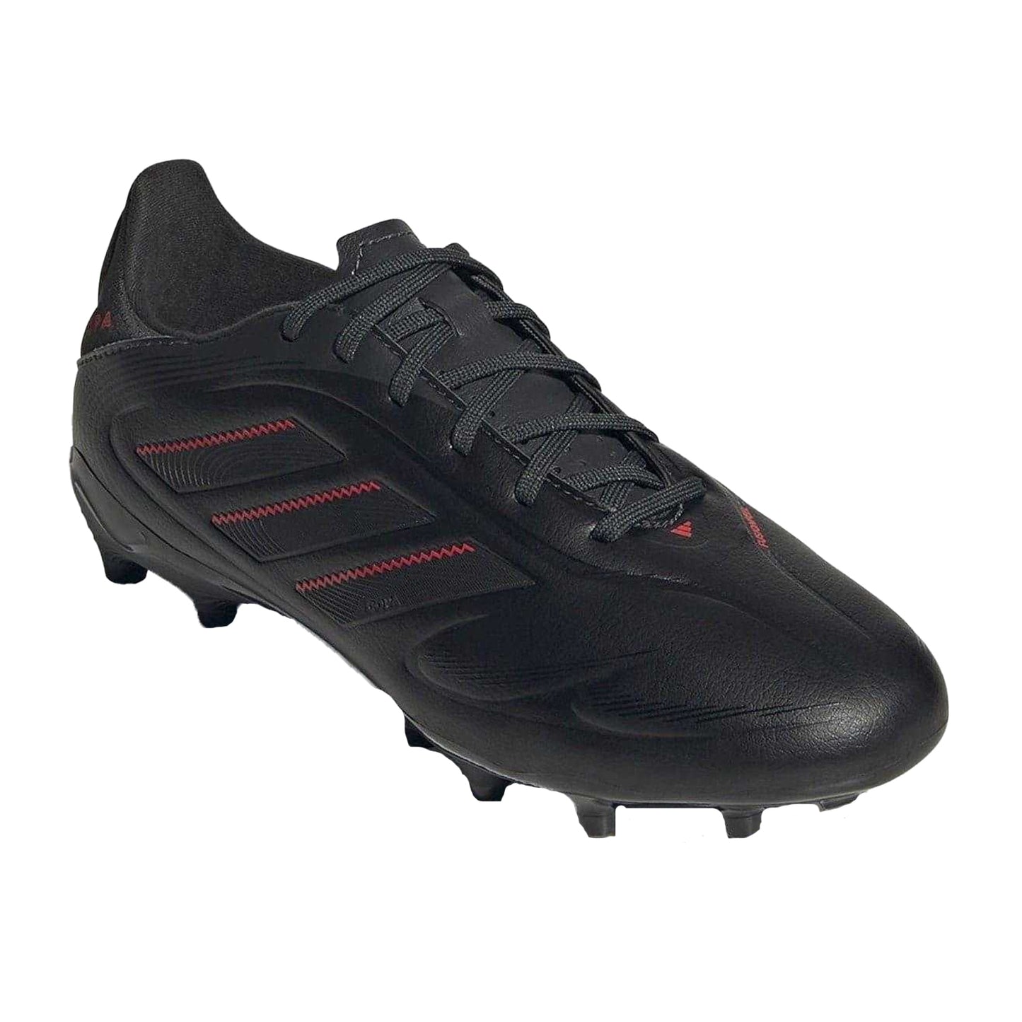 Black-Carbon - Pack Shot - Adidas Childrens-Kids Copa Pure 3 League Firm Ground Football Boots